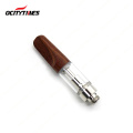 bottom airflow wooden tip 4*2.0mm oil hole size 1.0ml cbd cart